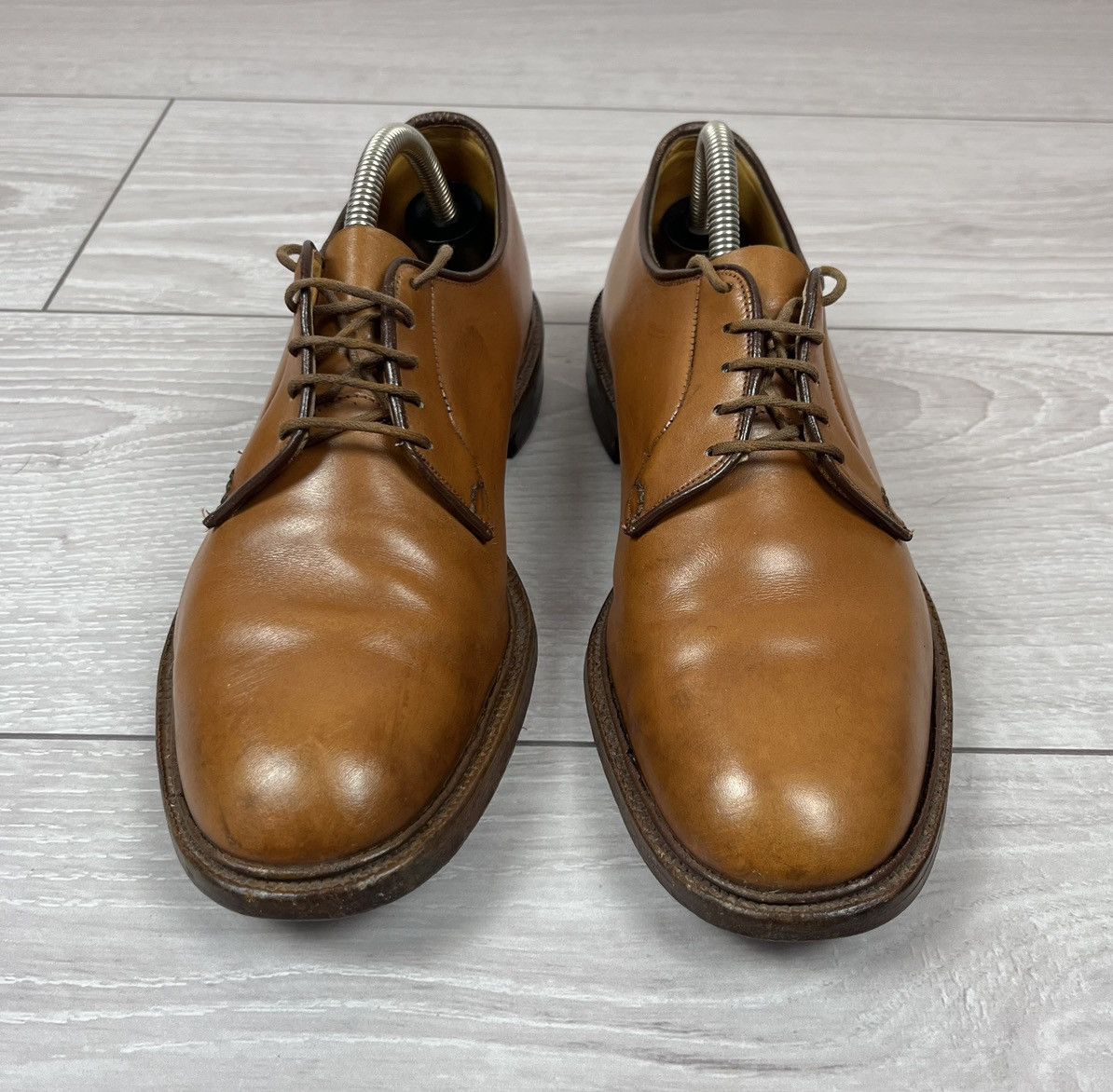 Tricker's Tricker’s England Vintage Leather Derby Shoes Boots 26.5cm Size US 8.5 / EU 41-42 - 5 Thumbnail