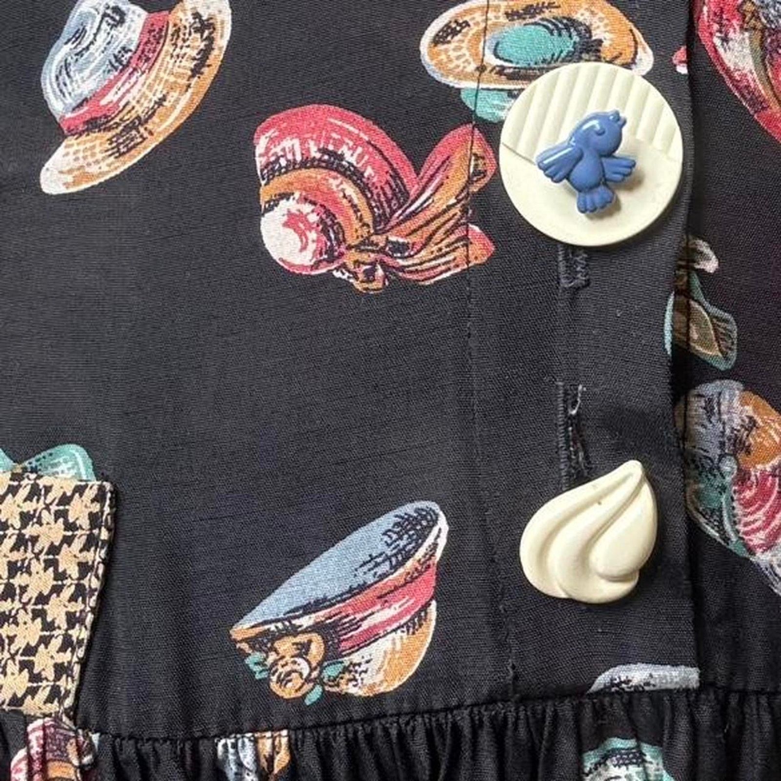 Vintage Vintage Lolita West by Foxtrot Vest Maxi Dress Small Retro Size S / US 4 / IT 40 - 5 Thumbnail