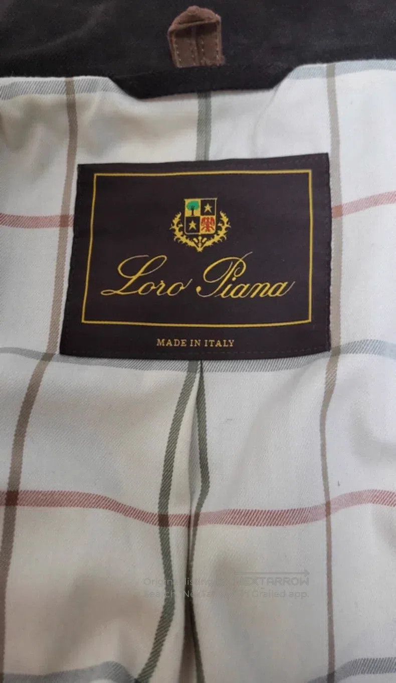 Loro Piana Loro Piana Pure cotton mid-length jacket, storm system Size US XL / EU 56 / 4 - 5 Thumbnail