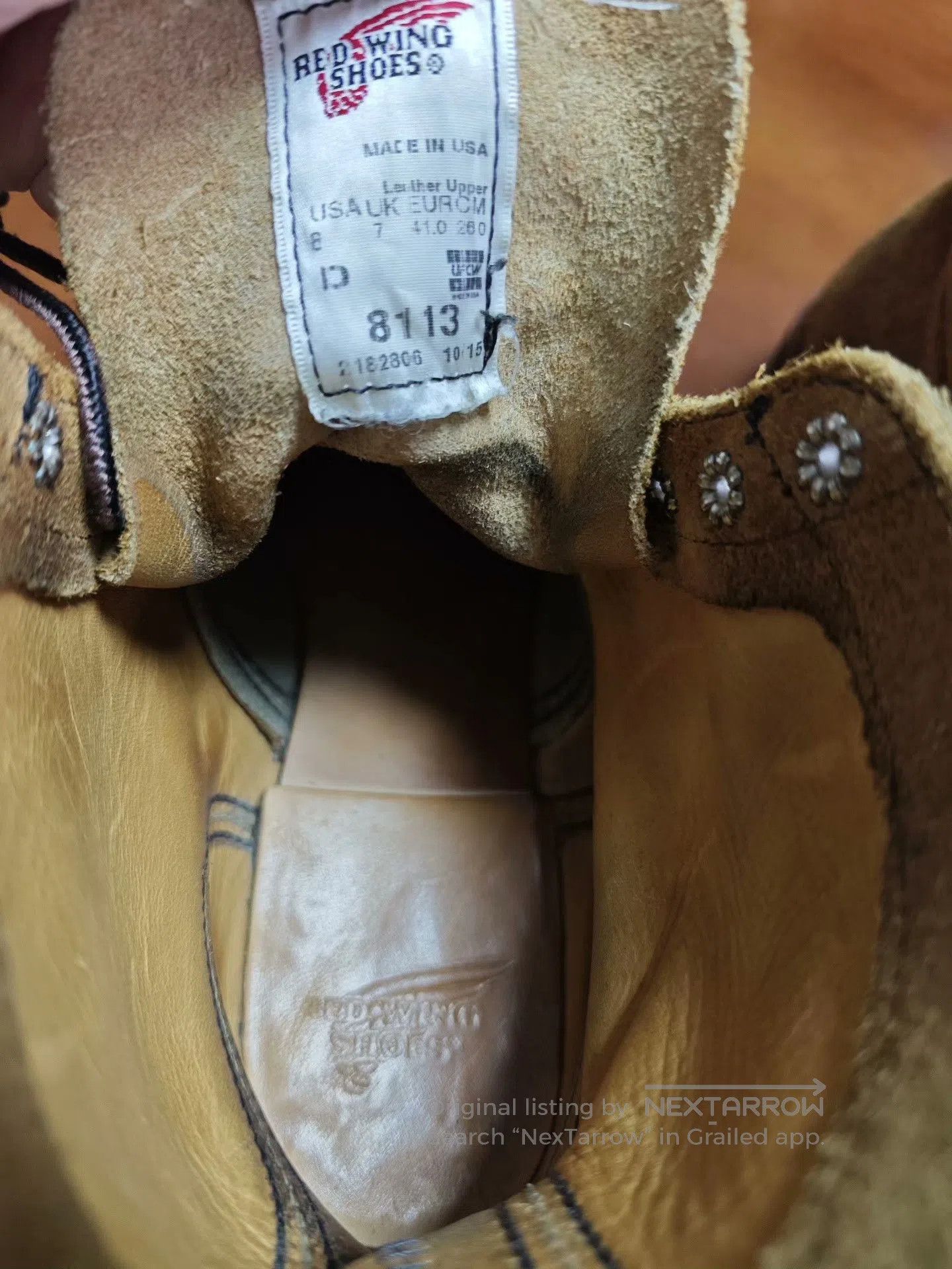 Red Wing Red Wing 8113 Men's Work Boots. Size US 8 / EU 41 - 8 Thumbnail
