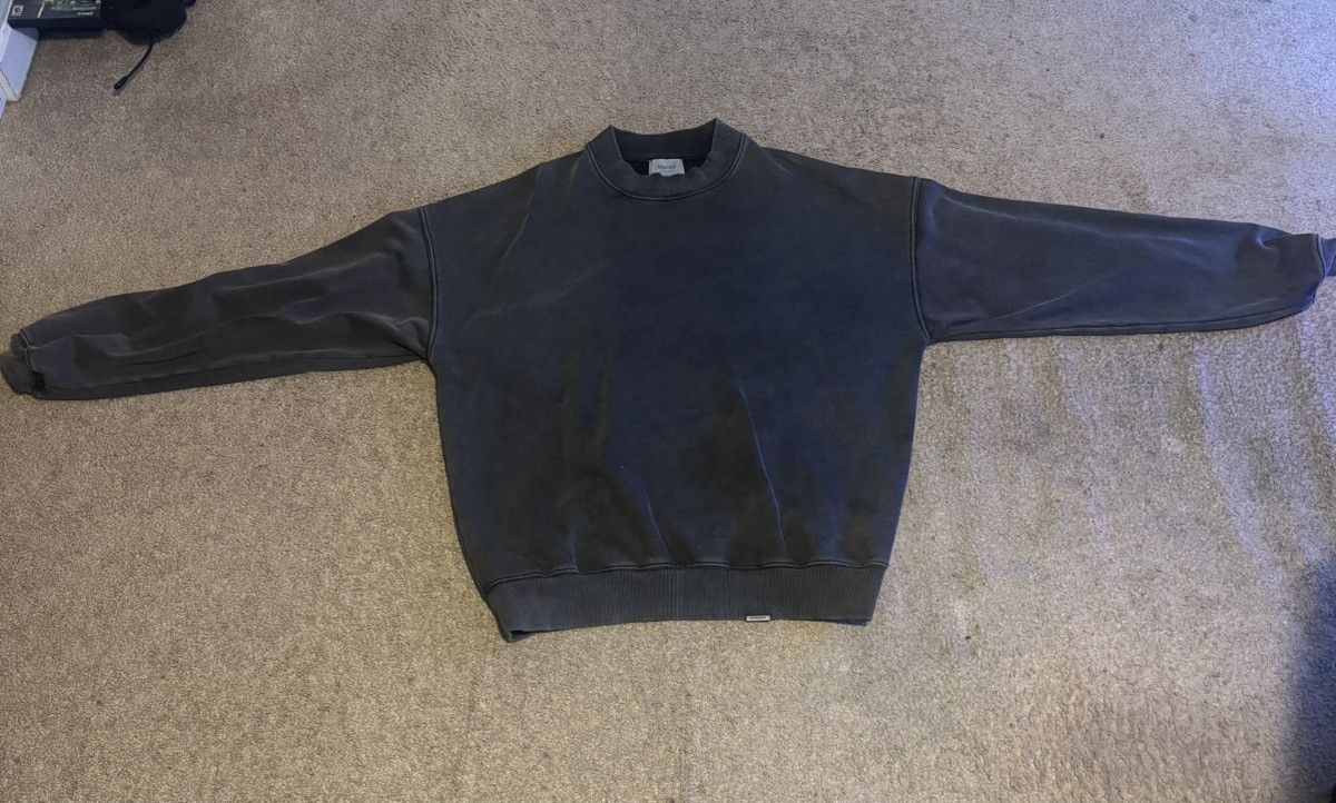 Represent Clo. Represent Blanks Crewneck Sweatshirt - Washed Grey Size US M / EU 48-50 / 2 - 3 Thumbnail
