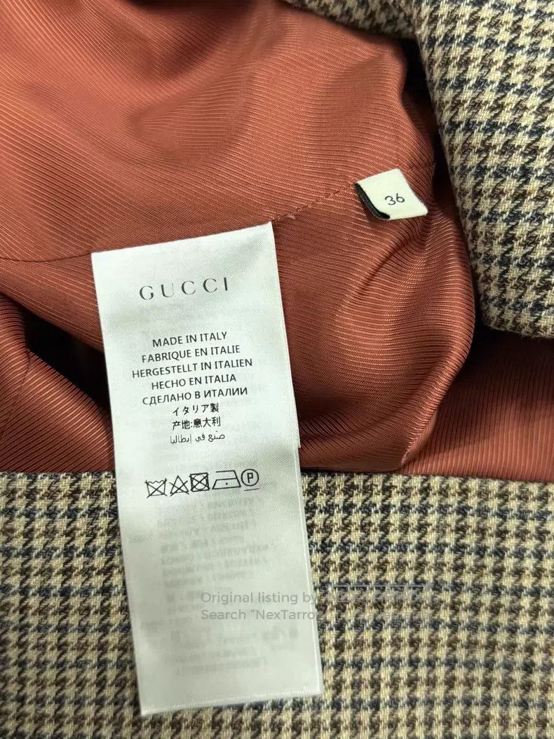 Gucci Gucci A thousand-bird check suit Size XS / US 0-2 / IT 36-38 - 5 Thumbnail