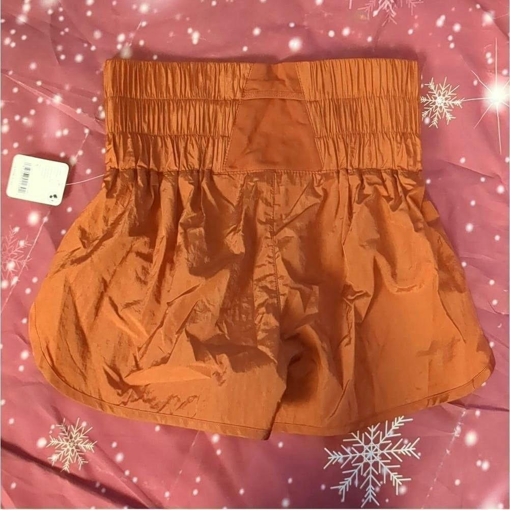 Free People Free people red earth cognac shorts size small Size 25" / US 0 / IT 36 - 6 Thumbnail