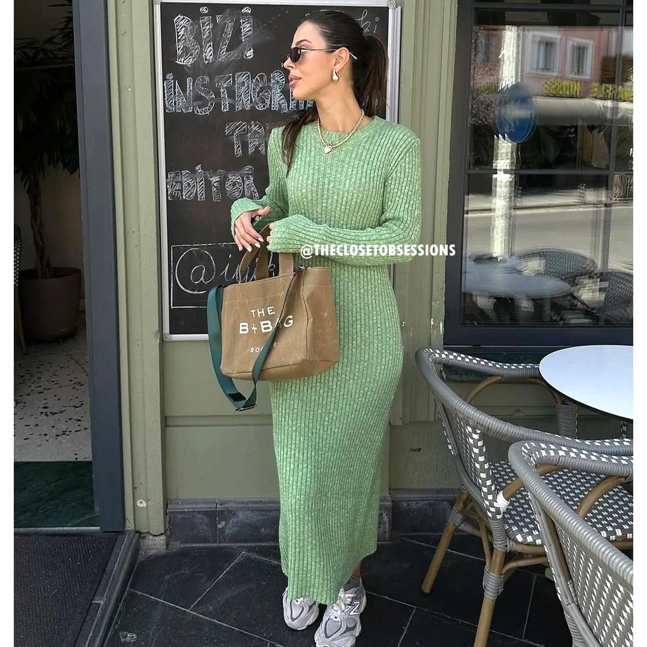Mango MANGO Ribbed Knit Maxi Dress NWT – Blogger Favorite – Size 8 Size M / US 6-8 / IT 42-44 - 17 Thumbnail