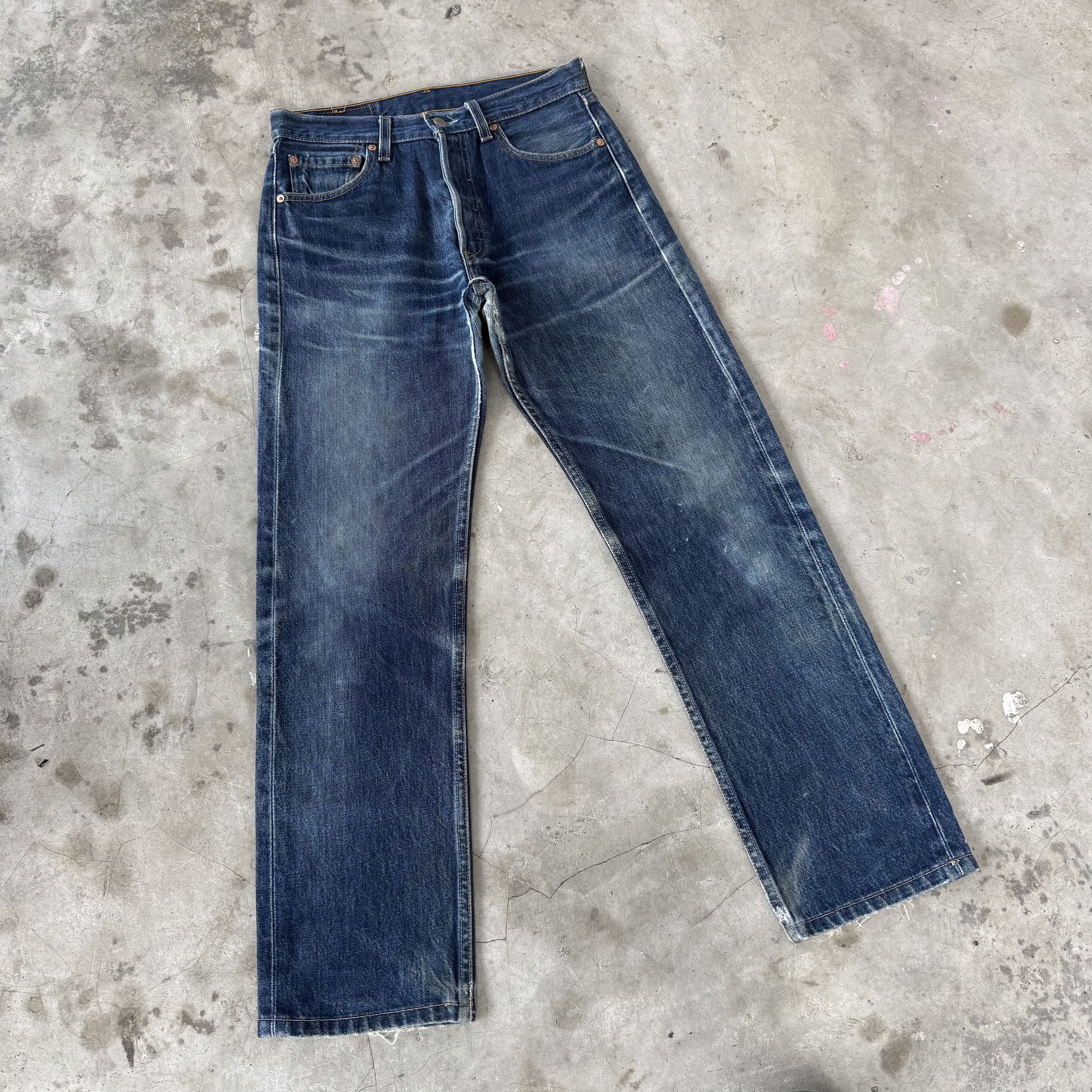 Levi's Vintage Clothing W30 Vintage Levi's 501 Faded Denim Jean Pants Size US 30 / EU 46 - 1 Thumbnail