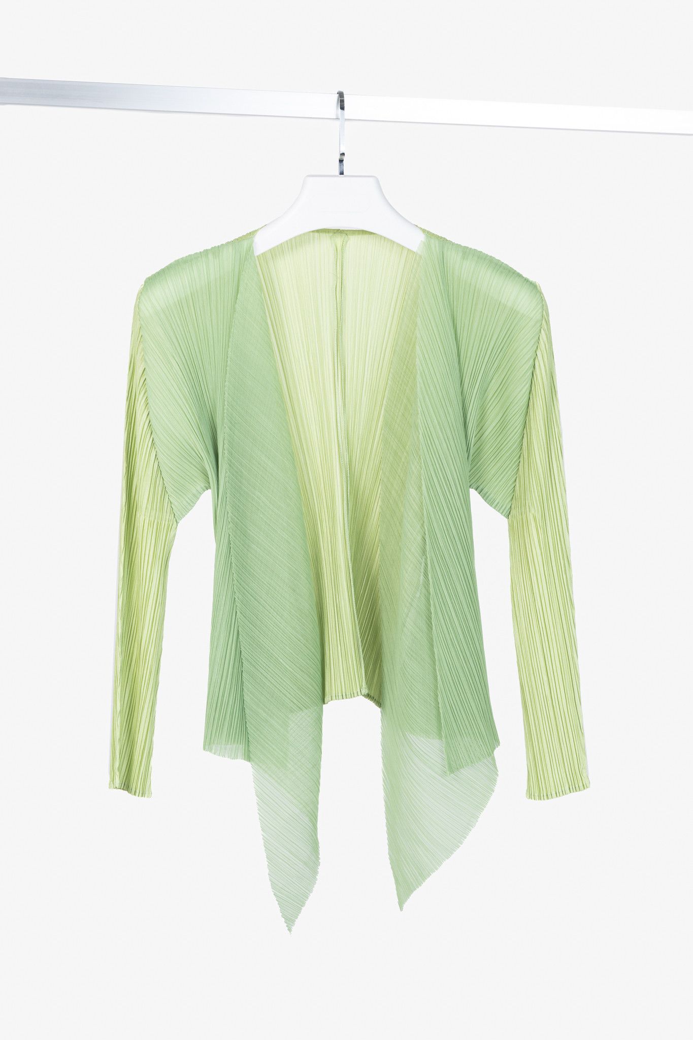 Pleats Please Issey Miyake Pleats Please Issey Miyake Layered Open-Front Cardigan Size S / US 4 / IT 40 - 1 Thumbnail