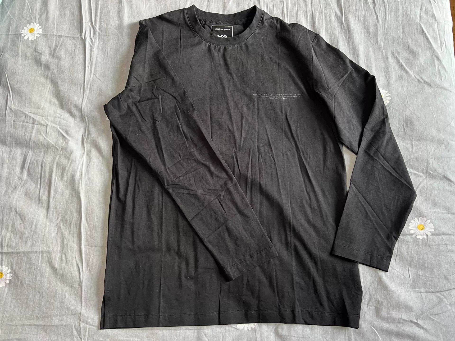 Y-3 Y-3 Men's Long Sleeve T-Shirt Size US S / EU 44-46 / 1 - 1 Thumbnail