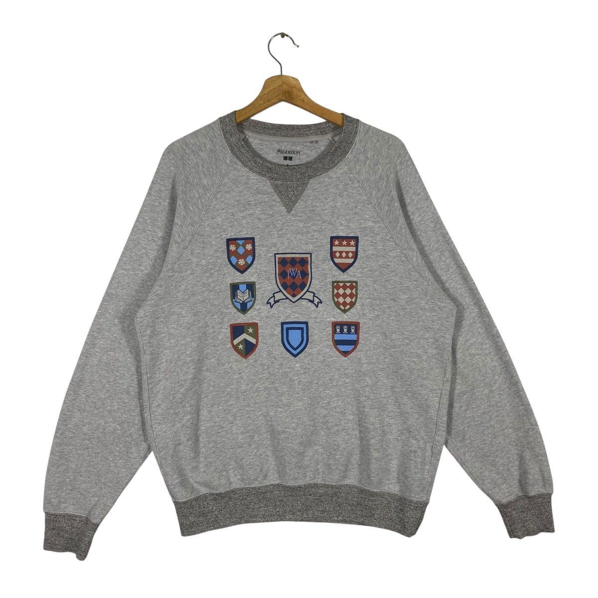 JW Anderson × Uniqlo J.W Anderson X Japanese Brand Sweatshirt M Size Grey Colour Size US M / EU 48-50 / 2 - 1 Thumbnail