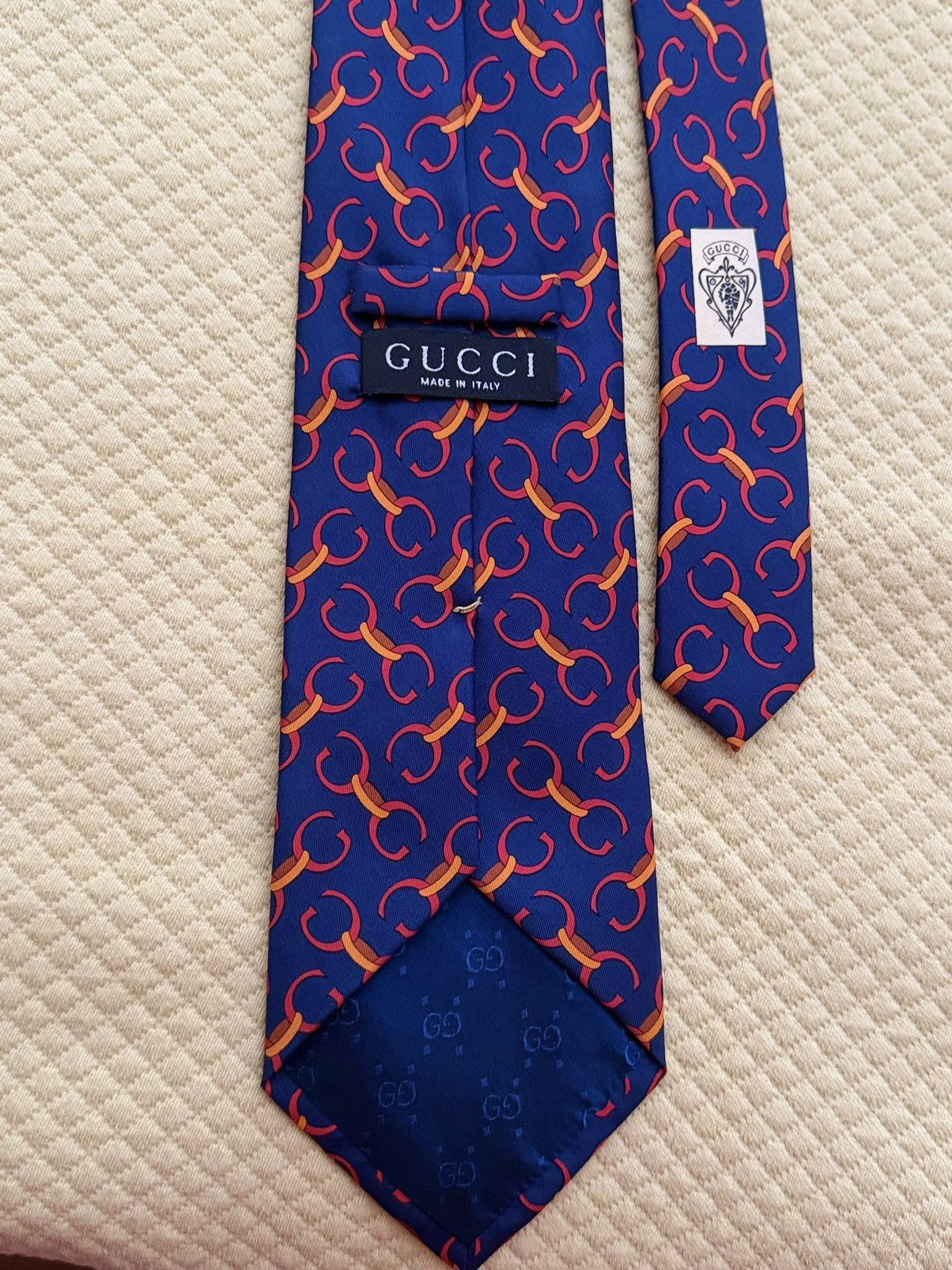 Gucci Gucci Vintage 90s Silk Tie Made in Italy Archive Size ONE SIZE - 5 Thumbnail