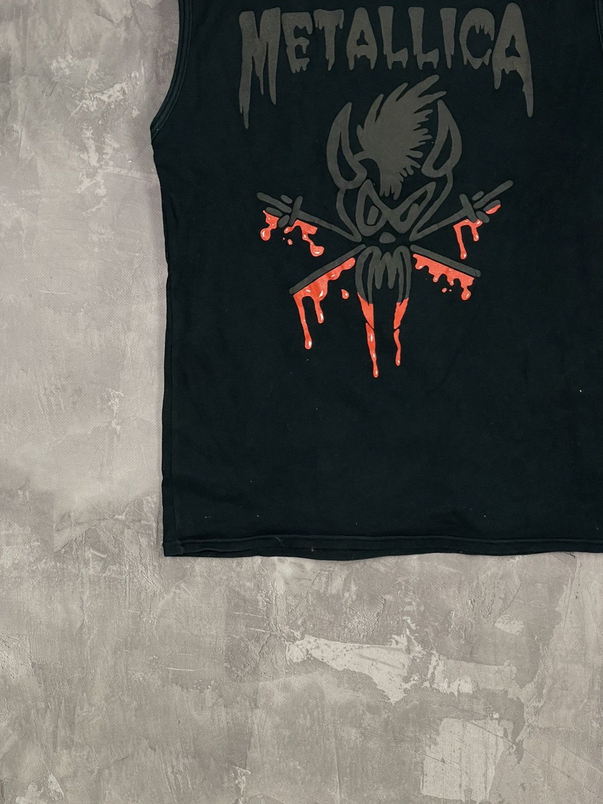 Band Tees × Vintage VINTAGE Y2K METALLICA TANK-TOP BAND TOUR ROCK STREETWEAR Size US M / EU 48-50 / 2 - 5 Thumbnail