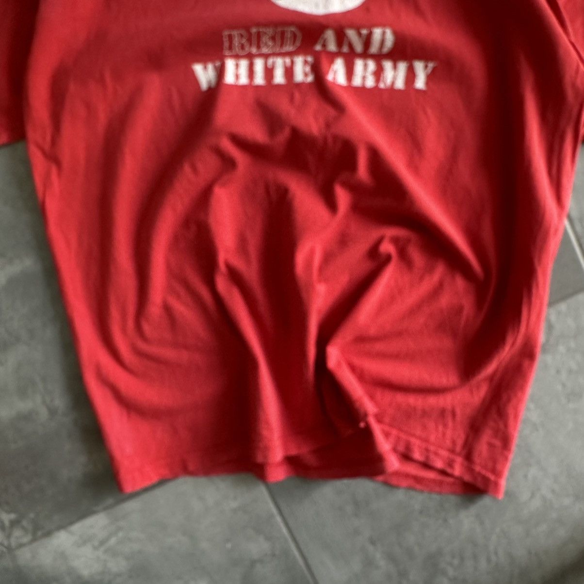 Japanese Brand × Vintage Vintage Bristol City FC T-shirts Red and White Army Y2K 00s Size US XXL / EU 58 / 5 - 7 Thumbnail