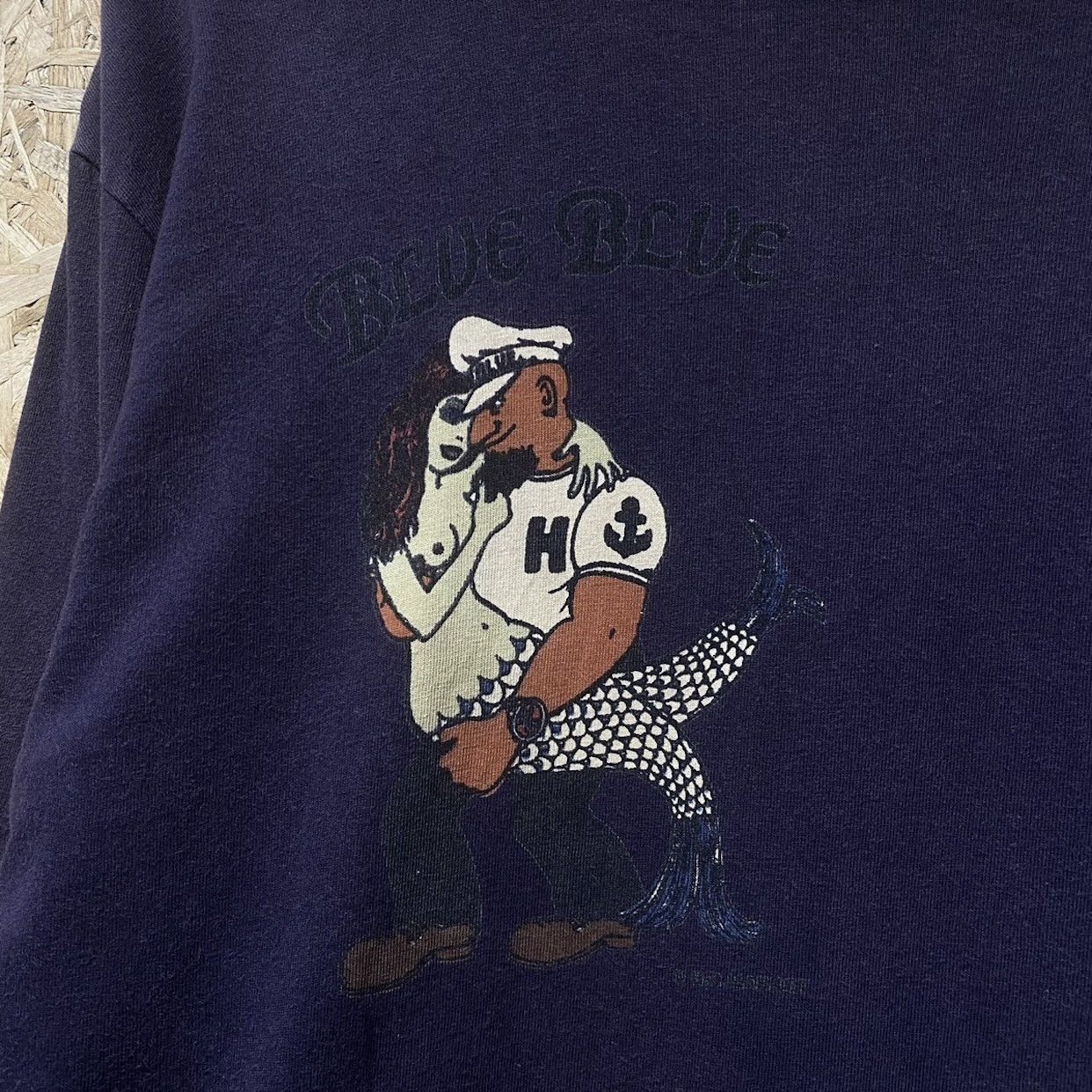 Blue Blue Japan BLUE/BLUE Long Sleeve T Shirts Size US XL / EU 56 / 4 - 4 Thumbnail