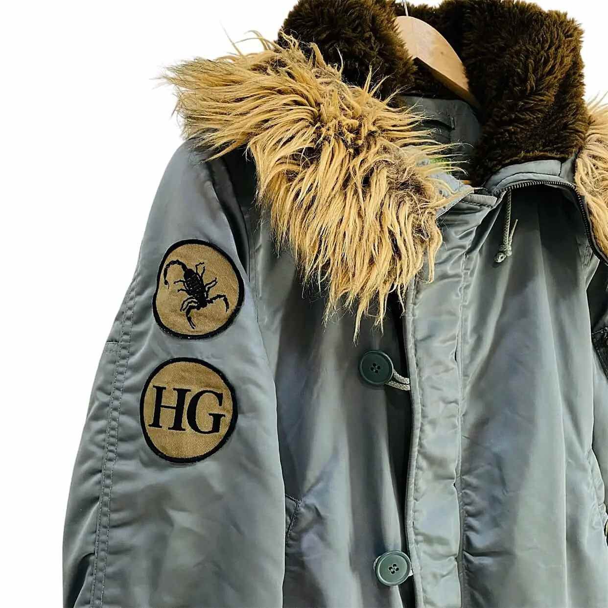 Hysteric Glamour Hysteric Glamour Mohair Flight Jacket With Patch Size US L / EU 52-54 / 3 - 3 Thumbnail