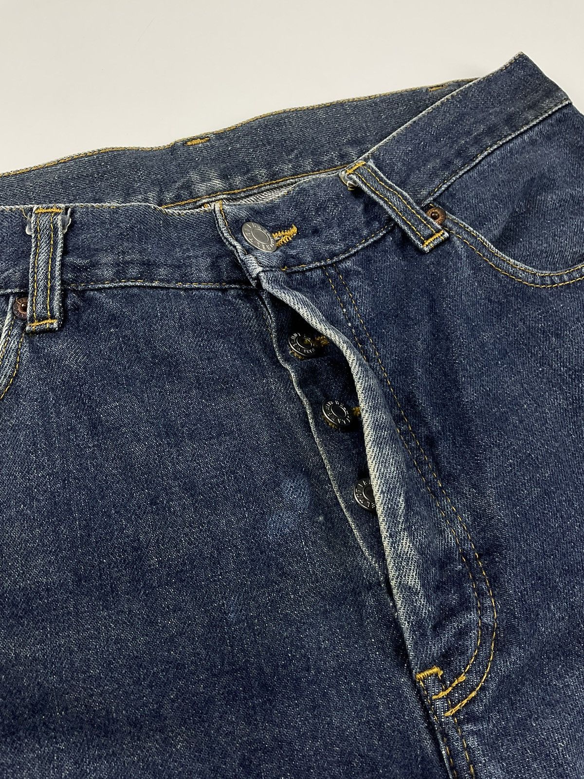 Helmut Lang Helmut Lang 1997 Denim Cargo Pants Size US 31 - 9 Thumbnail