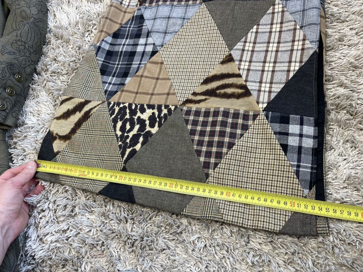 Dolce & Gabbana Vintage Dolce & Gabbana Patchwork Maxi Skirt Wool Y2K Animal Size 30" / US 8 / IT 44 - 15 Thumbnail