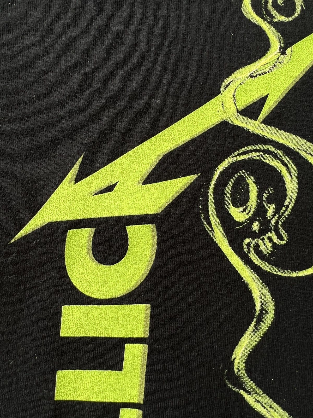 Band Tees Vintage 2000s Metallica Rock Band Black T-shirt Size US M / EU 48-50 / 2 - 4 Thumbnail