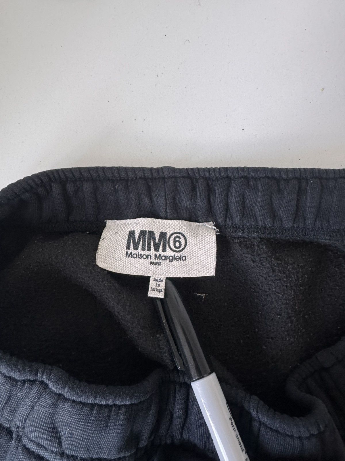 Maison Margiela MM6 Maison Margiela Black wide sweatpants Size US 30 / EU 46 - 5 Thumbnail