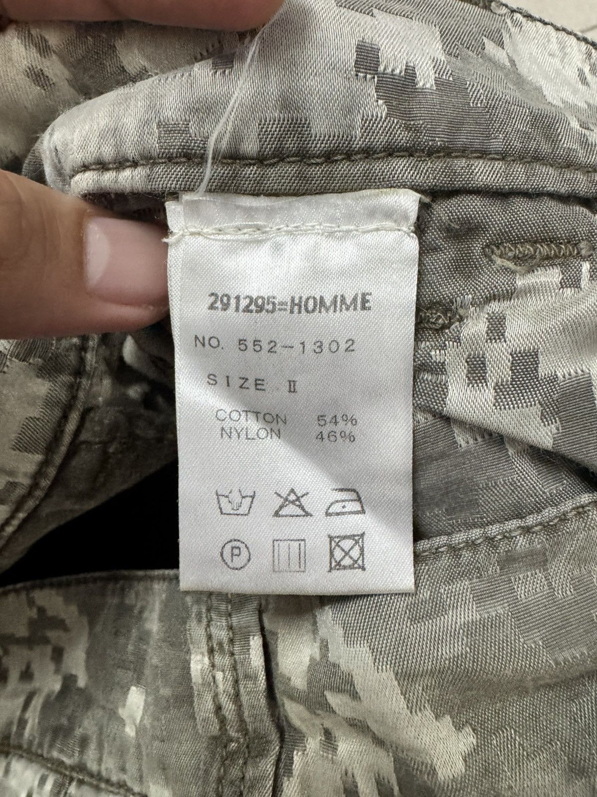 291295=Homme 291295 HOMME MULTIPOCKETS BONDAGE CARGO PANTS Size US 32 / EU 48 - 4 Thumbnail