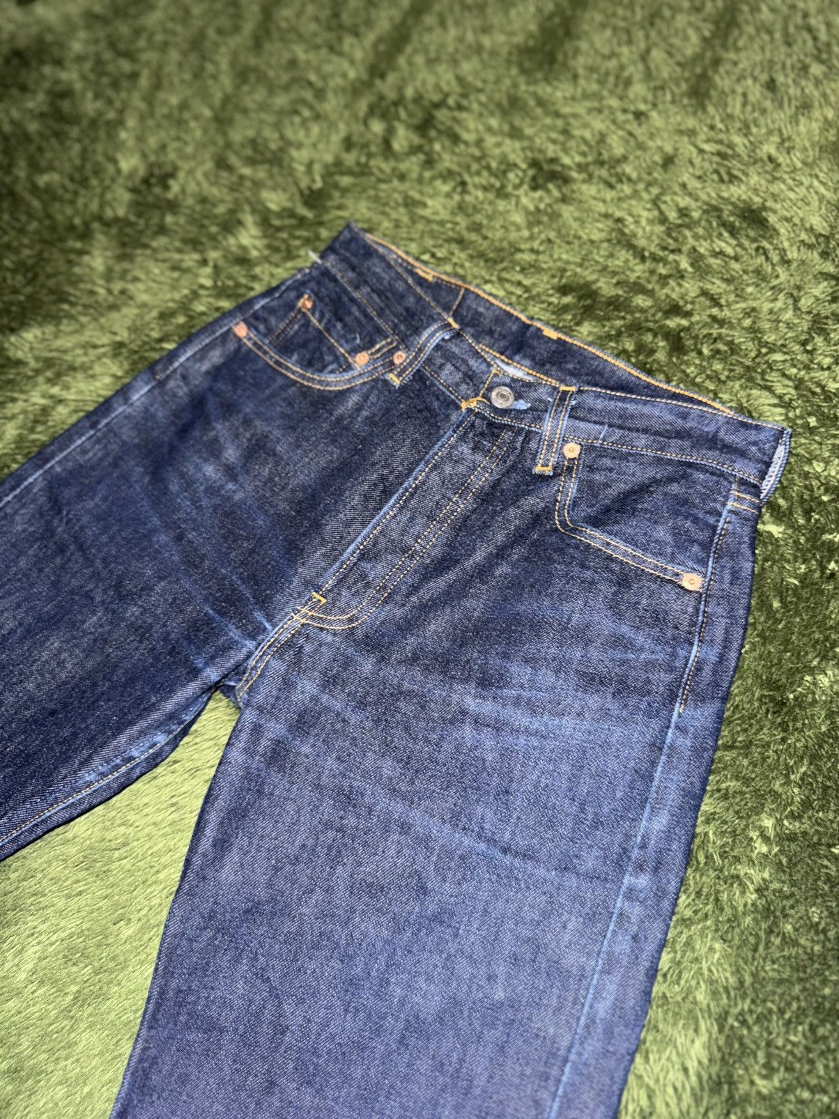 Levi's [30×36] Levi’s 501XX MADE IN USA Sashiko Custom Denim Pants Size US 30 / EU 46 - 2 Thumbnail