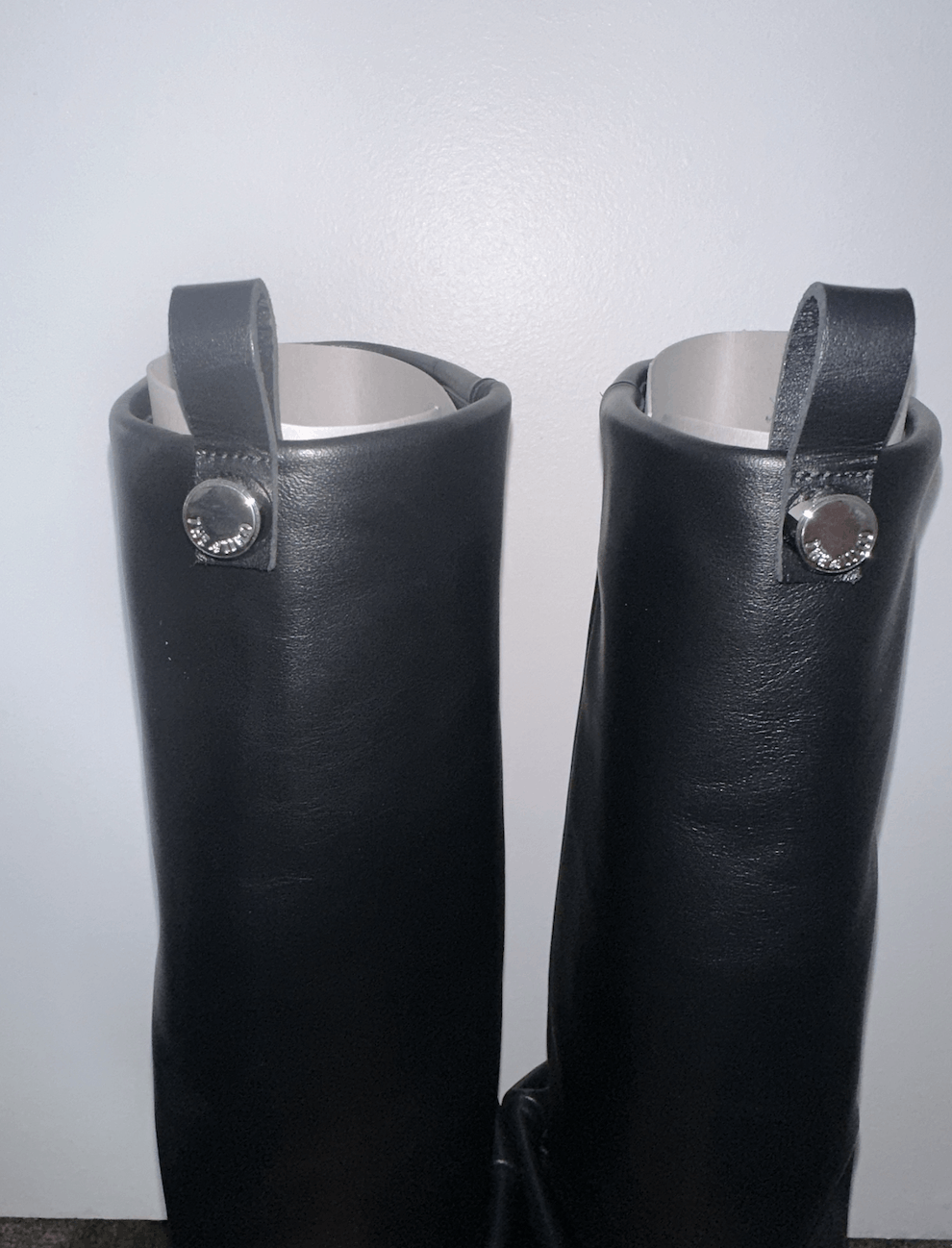 The Attico Rea Leather Tube Boots Size US 7.5 / IT 37.5 - 9 Thumbnail