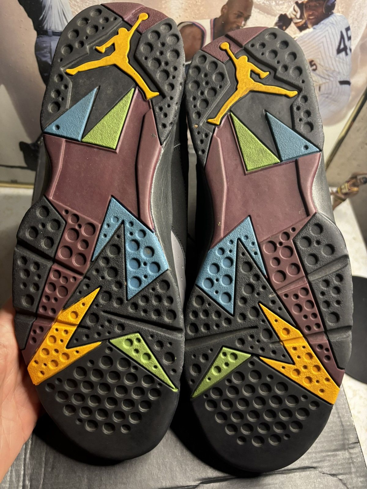 Jordan Brand Air Jordan 7 Retro 2015 Bordeaux 2015 Size US 13 / EU 46 - 5 Thumbnail