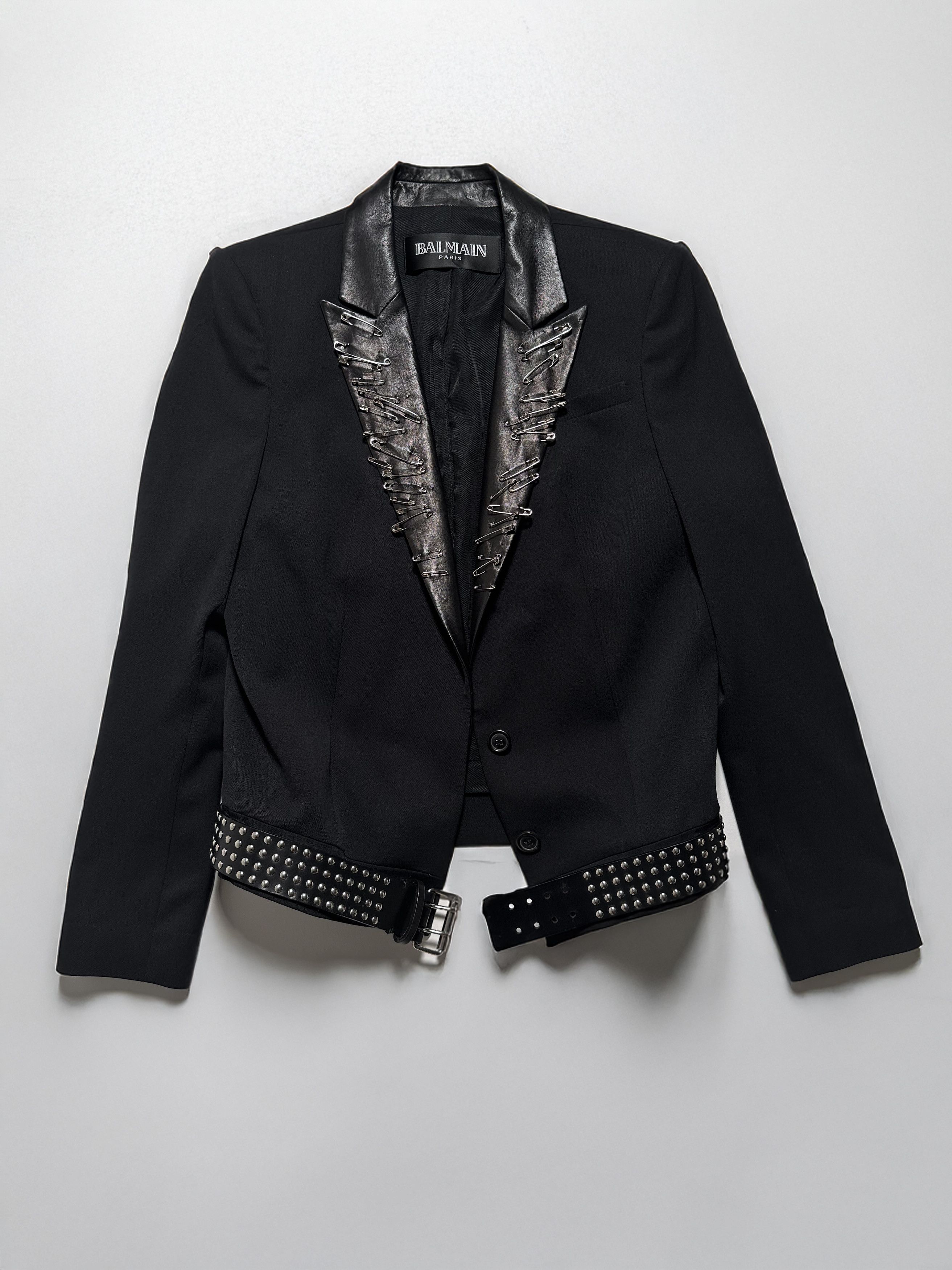 Balmain Balmain SS11 Safety Pin Blazer | Grailed