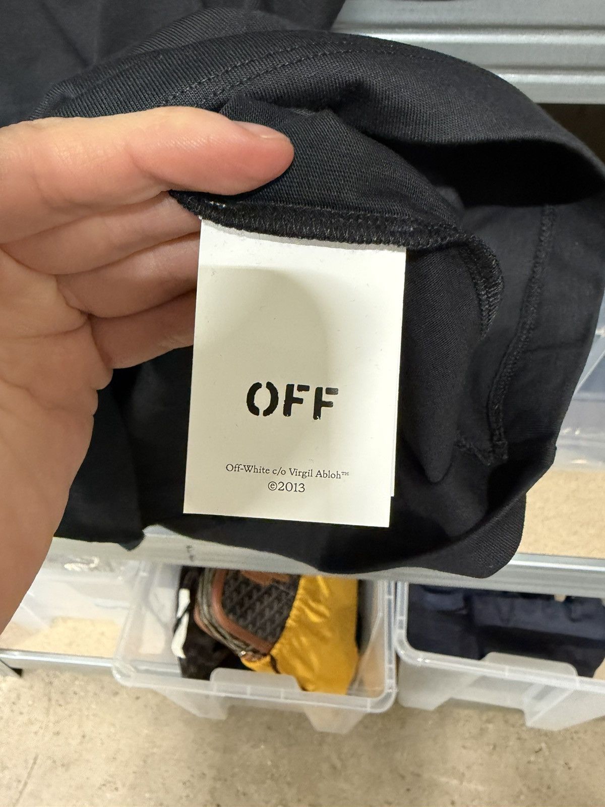 Off-White Off-White Arrow T-Shirt NEW 550$ Size US L / EU 52-54 / 3 - 5 Thumbnail