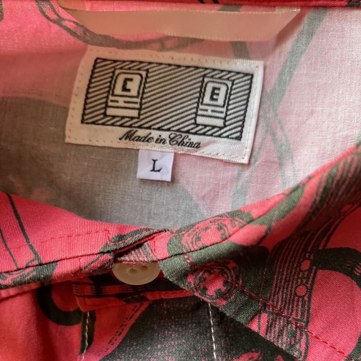 Cav Empt Cav Empt Pink Dye Cassette Tape Oversize Shirt Size US M / EU 48-50 / 2 - 6 Thumbnail