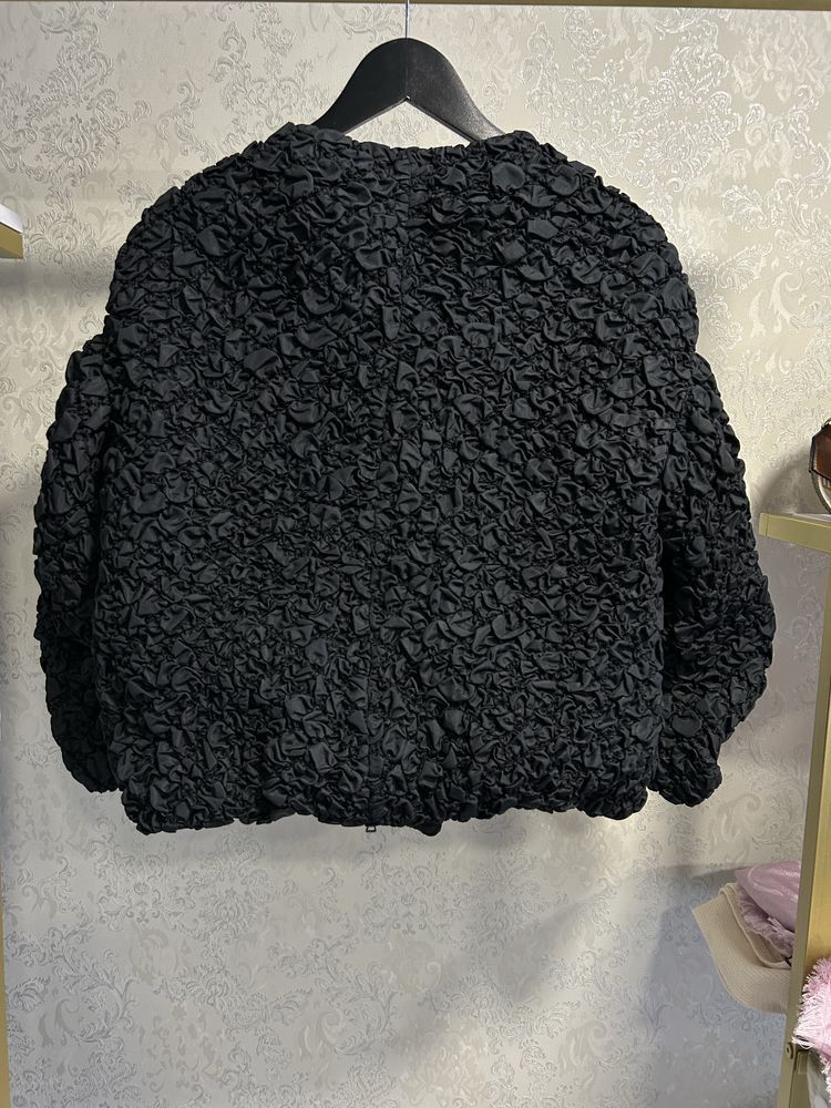 Prada Prada Crinkle Textured Zip Jacket Size XS / US 0-2 / IT 36-38 - 5 Thumbnail