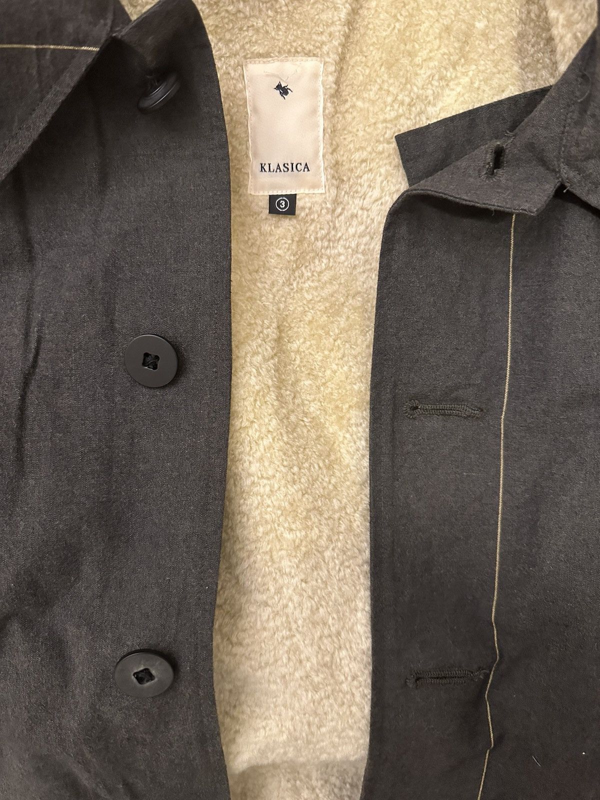 KLASICA Klasica FR-C '43 Heavy Coat with Detachable Fleece Vest Size US M / EU 48-50 / 2 - 9 Thumbnail
