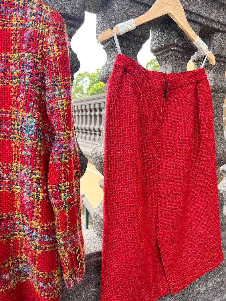 Kenzo KENZO Vintage early 100silk classical embroidery lace fron Size M / US 6-8 / IT 42-44 - 8 Thumbnail