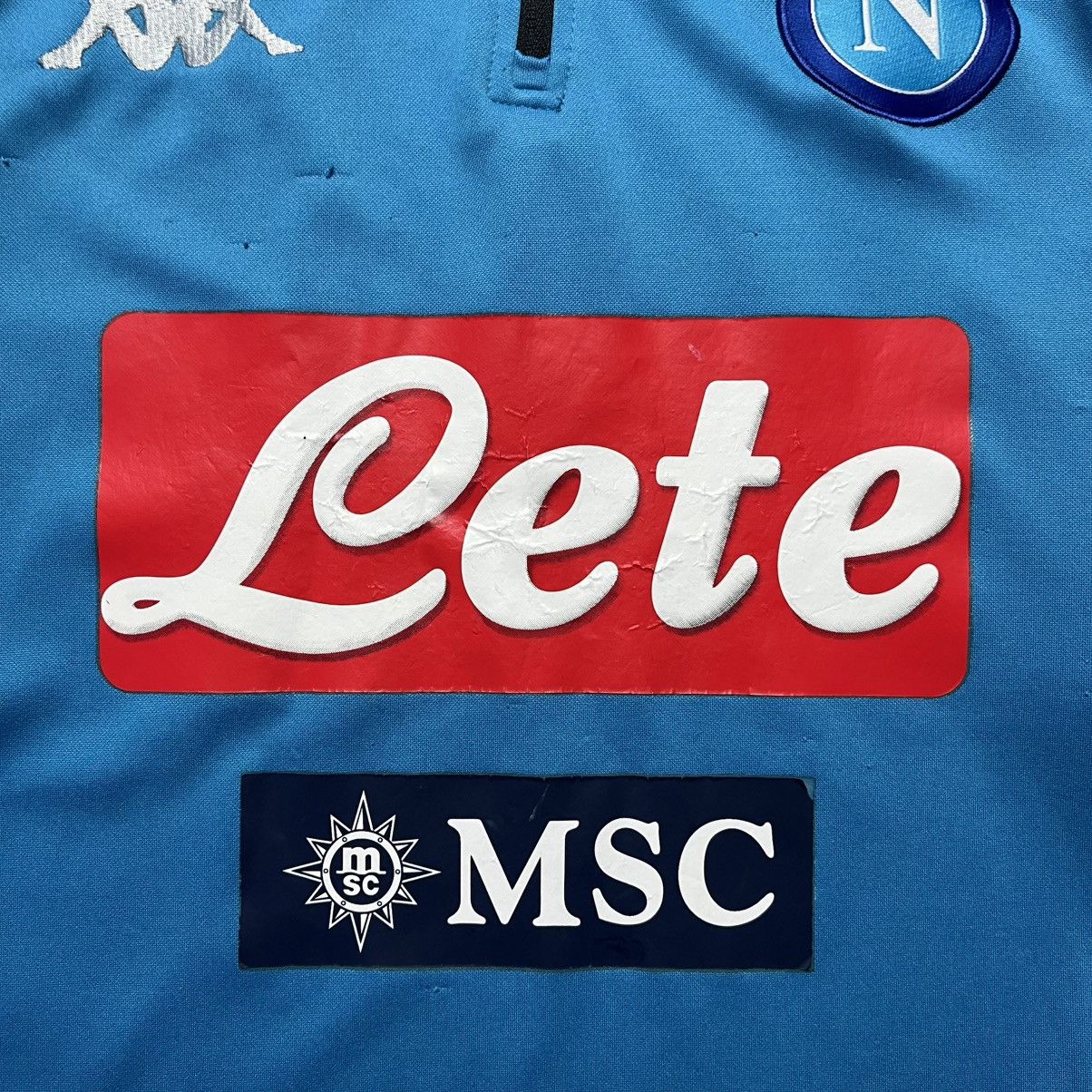 Kappa Kappa Napoli 2019/2020 Home Soccer Longsleeve Jersey Size US S / EU 44-46 / 1 - 4 Thumbnail
