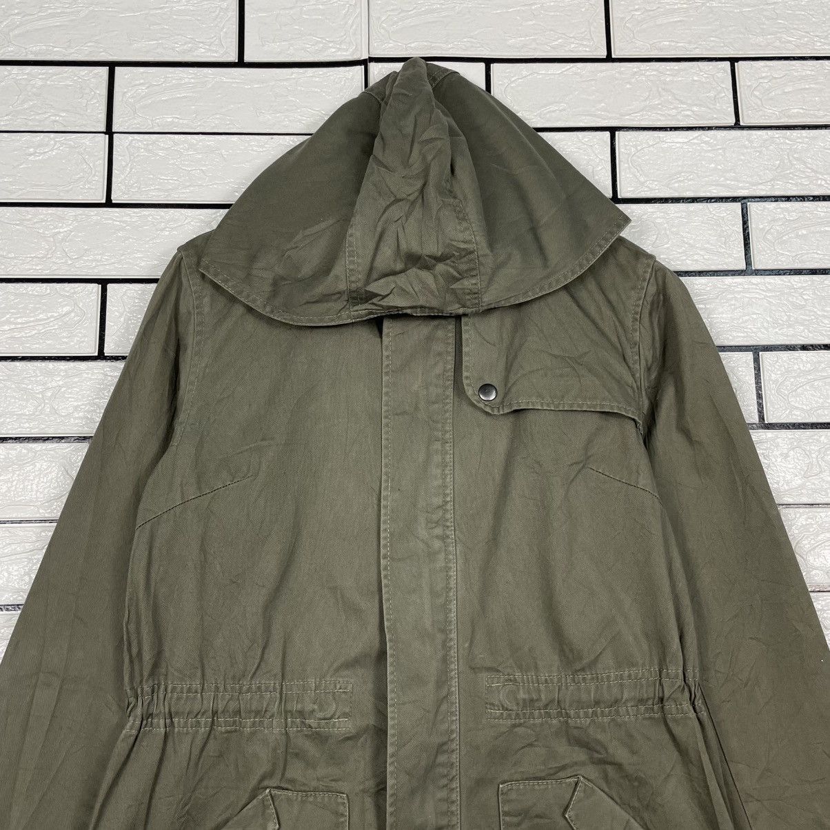 Benetton Benetton Hooded Military Parka Size S / US 4 / IT 40 - 2 Thumbnail