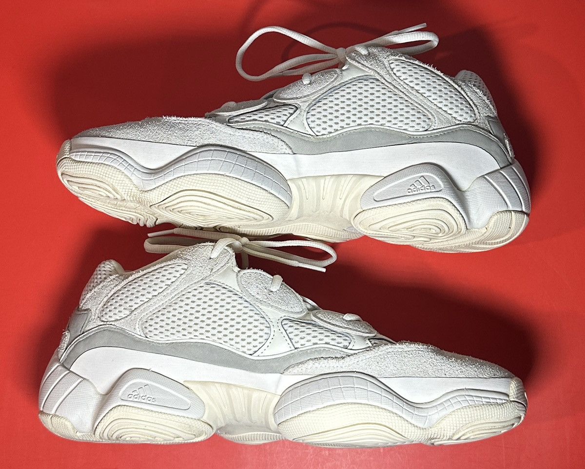 Yeezy Size 12.5 - Adidas Yeezy 500 Bone White Size US 12.5 / EU 45-46 - 3 Thumbnail