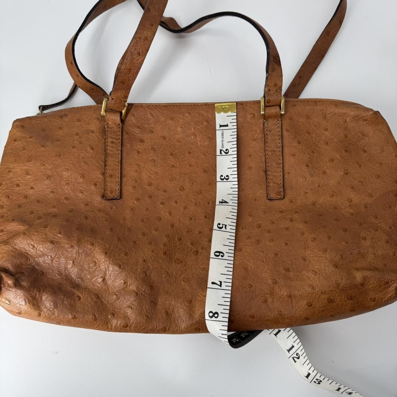 Other Francescio Biasia Handbag W Ostrich Effect Size ONE SIZE - 7 Thumbnail
