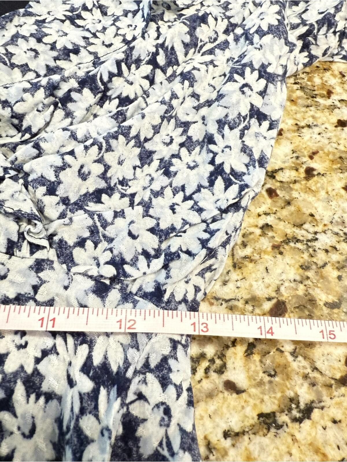 Other Sadie & Sage floral mini dress blue & white ruffled SZ SM Size S / US 4 / IT 40 - 12 Thumbnail