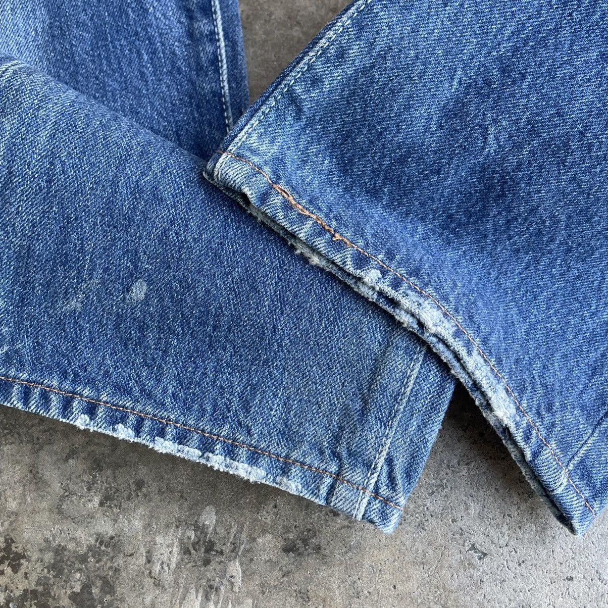 Levi's Vintage Clothing 🔥Vintage Levis 501 Splatter Paint Ripped Distress Jeans Size US 29 - 8 Thumbnail