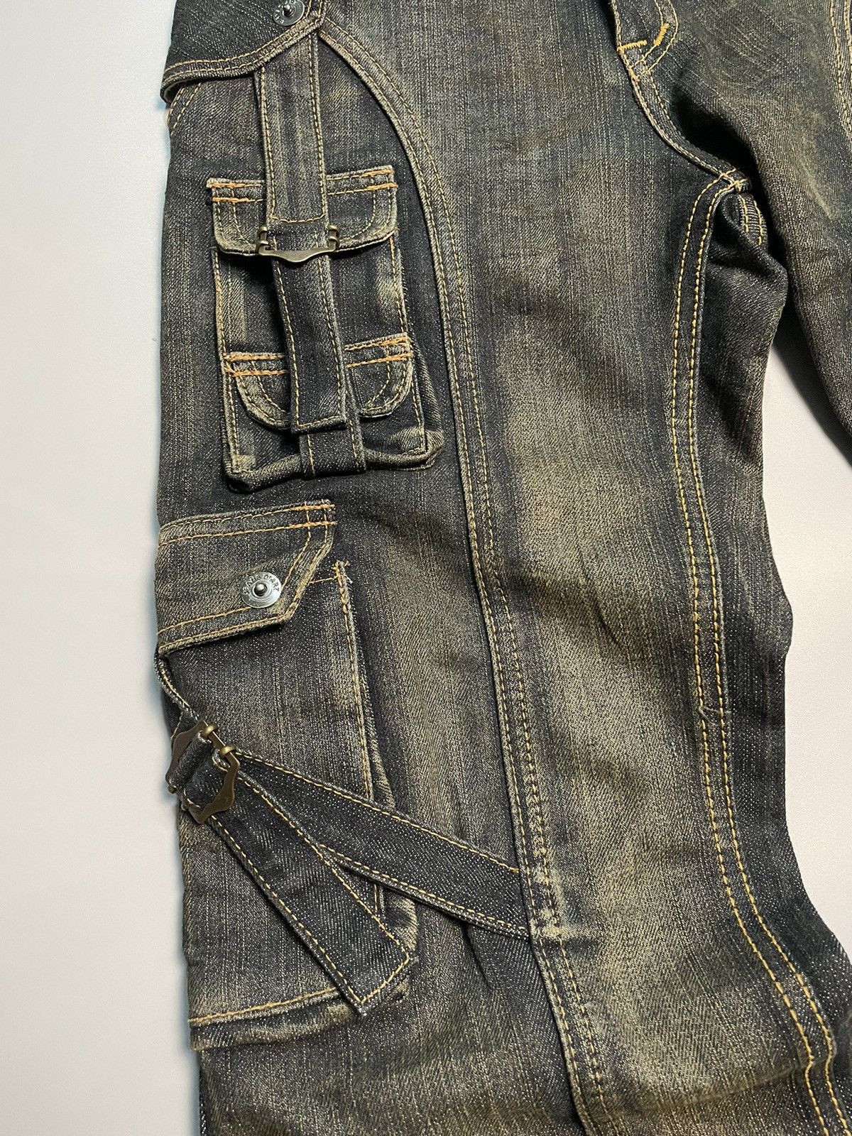 Seditionaries Multi Pocket Jeans De Art Denim Size US 29 - 4 Thumbnail