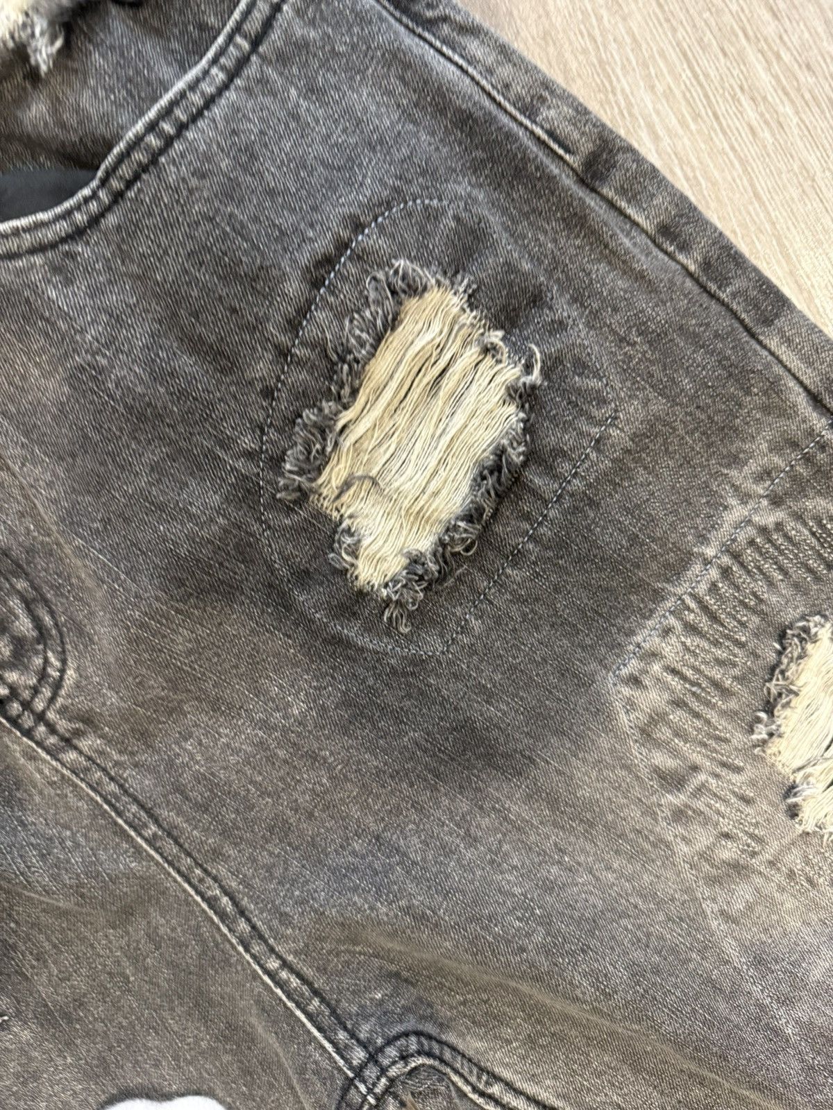 Vale Kurt Distressed Denim Size US 34 / EU 50 - 5 Thumbnail
