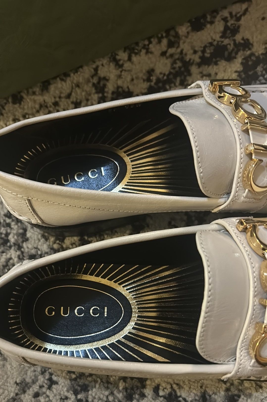 Gucci Gucci Logo Plaque Moccasin Leather Loafers Size US 9 / IT 39 - 6 Thumbnail
