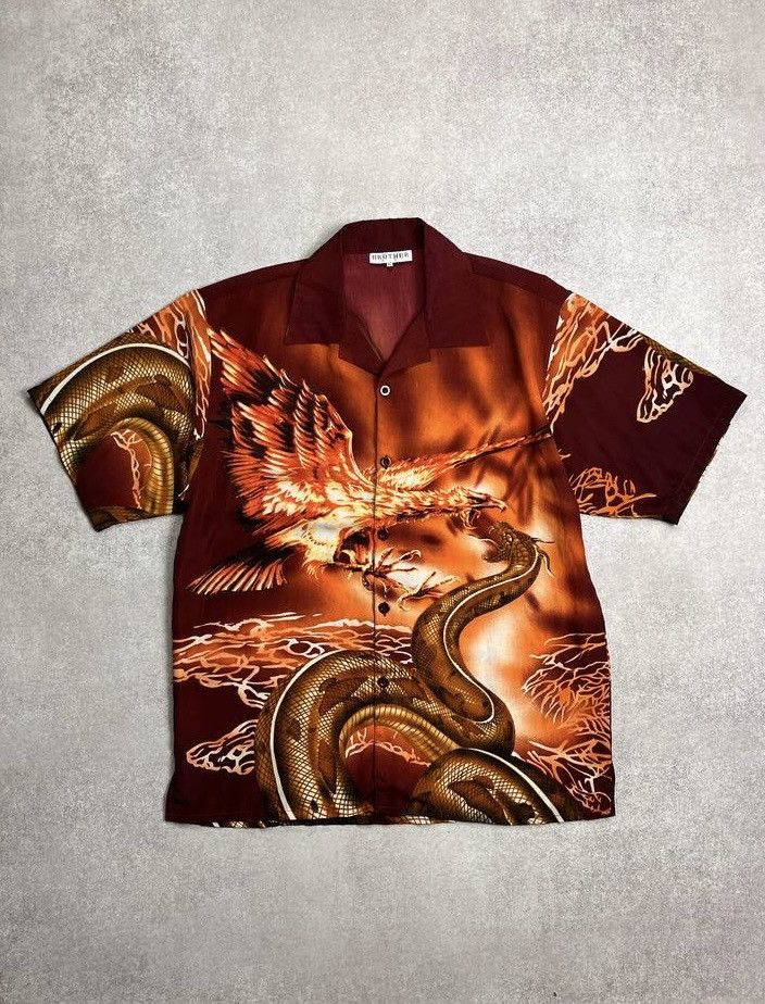Other VINTAGE ALL OVERPRINT JAPANESE 3D GRAPHIC SHIRT XL Size US XL / EU 56 / 4 - 1 Thumbnail