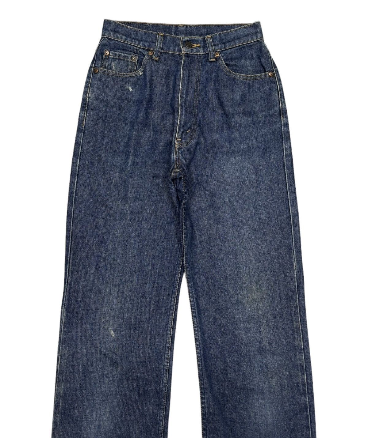 Japanese Brand VINTAGE LEVIS W515 BLUE DENIM JEANS MADE IN JAPAN Size 26" / US 2 / IT 38 - 5 Thumbnail