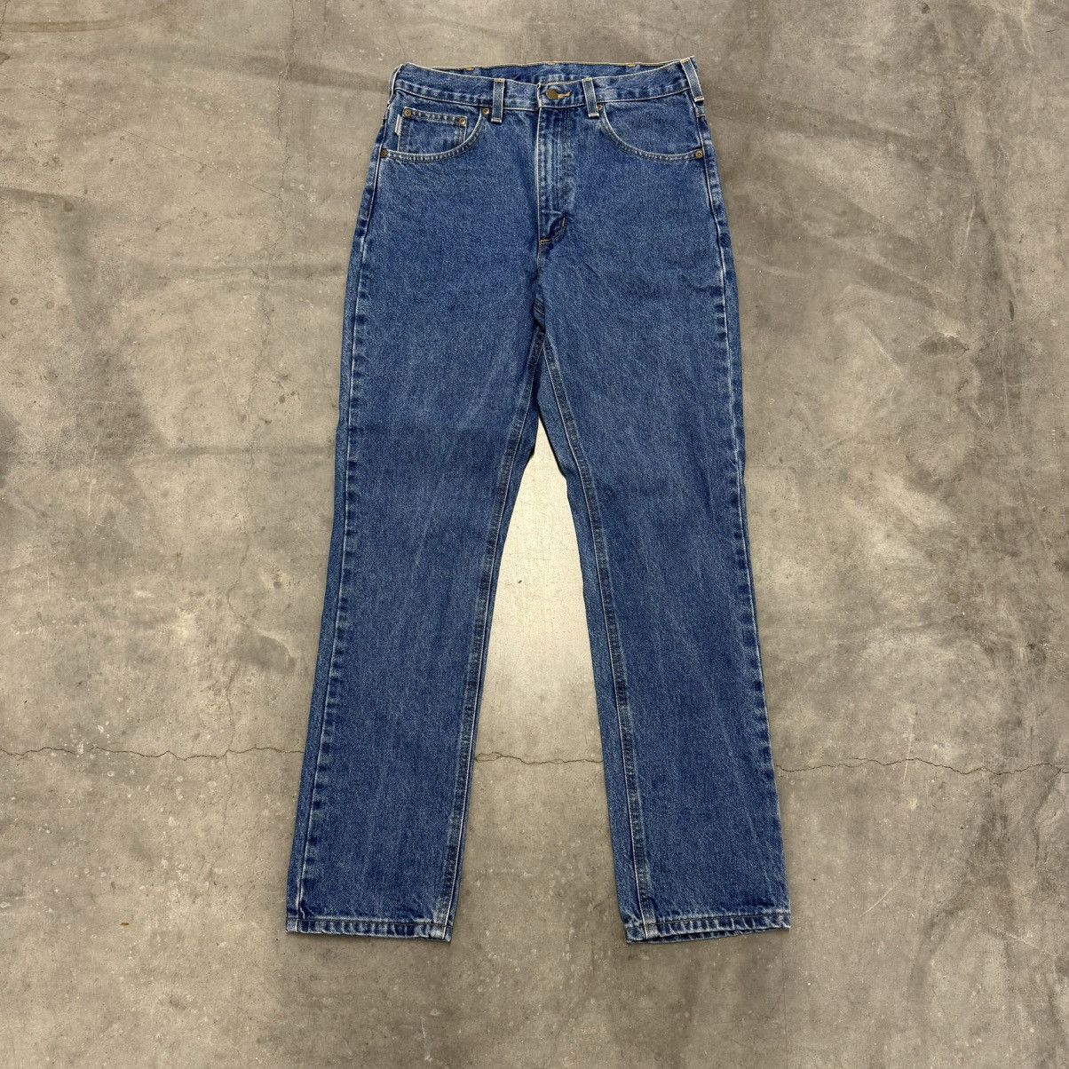 Carhartt × Vintage Vintage Y2K Carhartt Distressed Work Wear Jeans Size US 32 / EU 48 - 6 Thumbnail