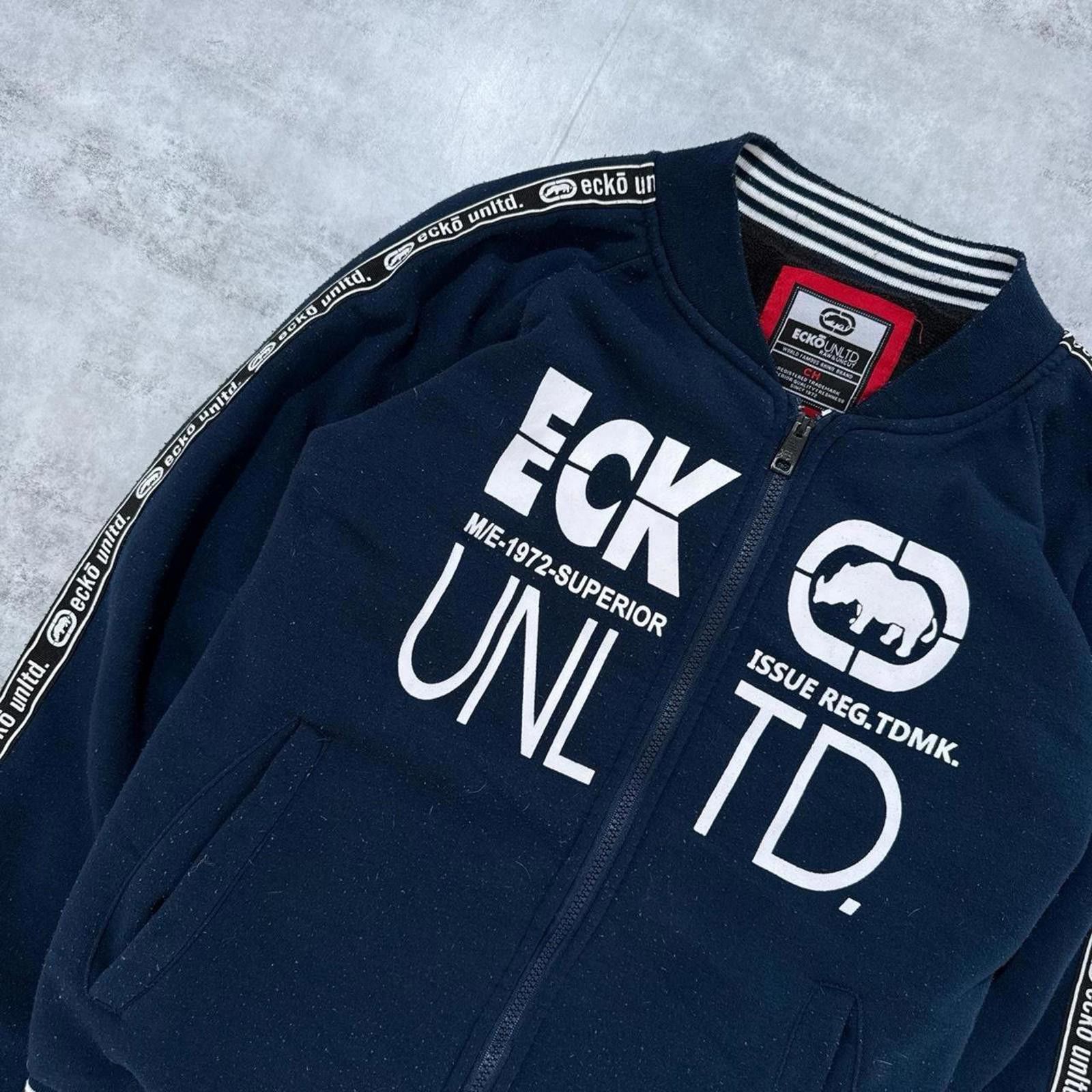Ecko Unltd. Y2K Ecko Unltd. Navy Logo Jacket Size US S / EU 44-46 / 1 - 6 Thumbnail