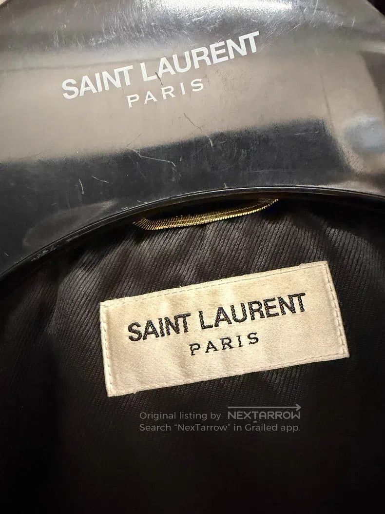 Saint Laurent Paris Saint Laurent Paris Motorcycle Zip Leather Jacket Size XS / US 0-2 / IT 36-38 - 2 Thumbnail