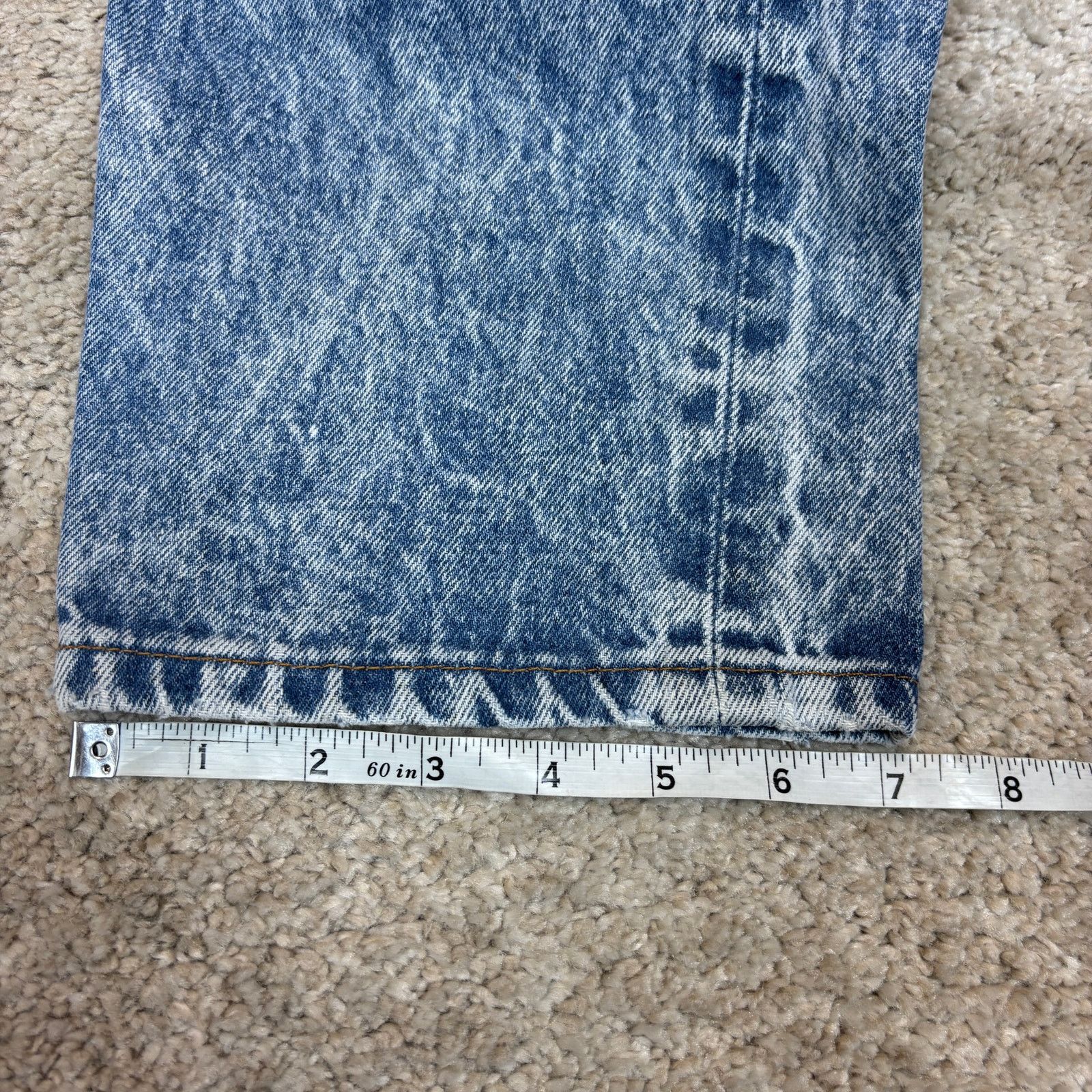 Levi's Vintage 80s Levi's 501 XX Straight Leg Jeans 31x32 (30x31) Size US 30 / EU 46 - 9 Thumbnail