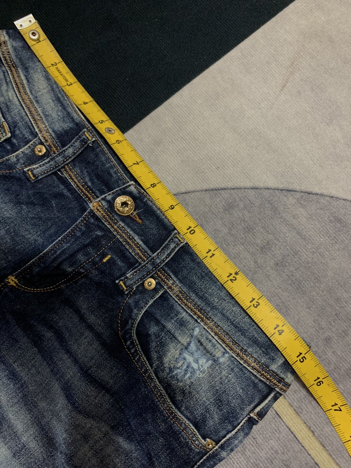 Hysteric Glamour Y2K DIESEL DENIM PANTS Size US 30 / EU 46 - 17 Thumbnail