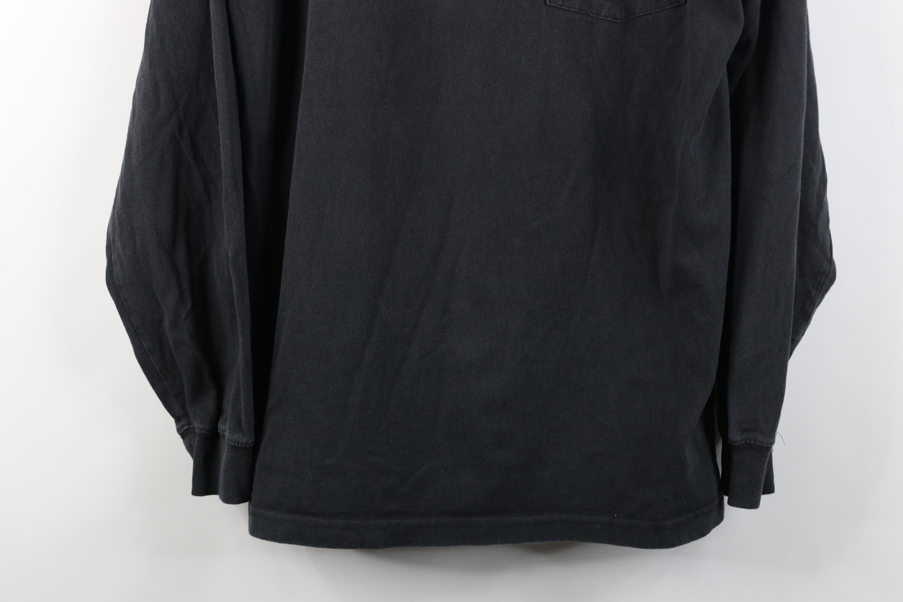 Carhartt Vintage Y2K Carhartt Long Sleeve Pocket T-Shirt Black Cotton Size US M / EU 48-50 / 2 - 3 Thumbnail