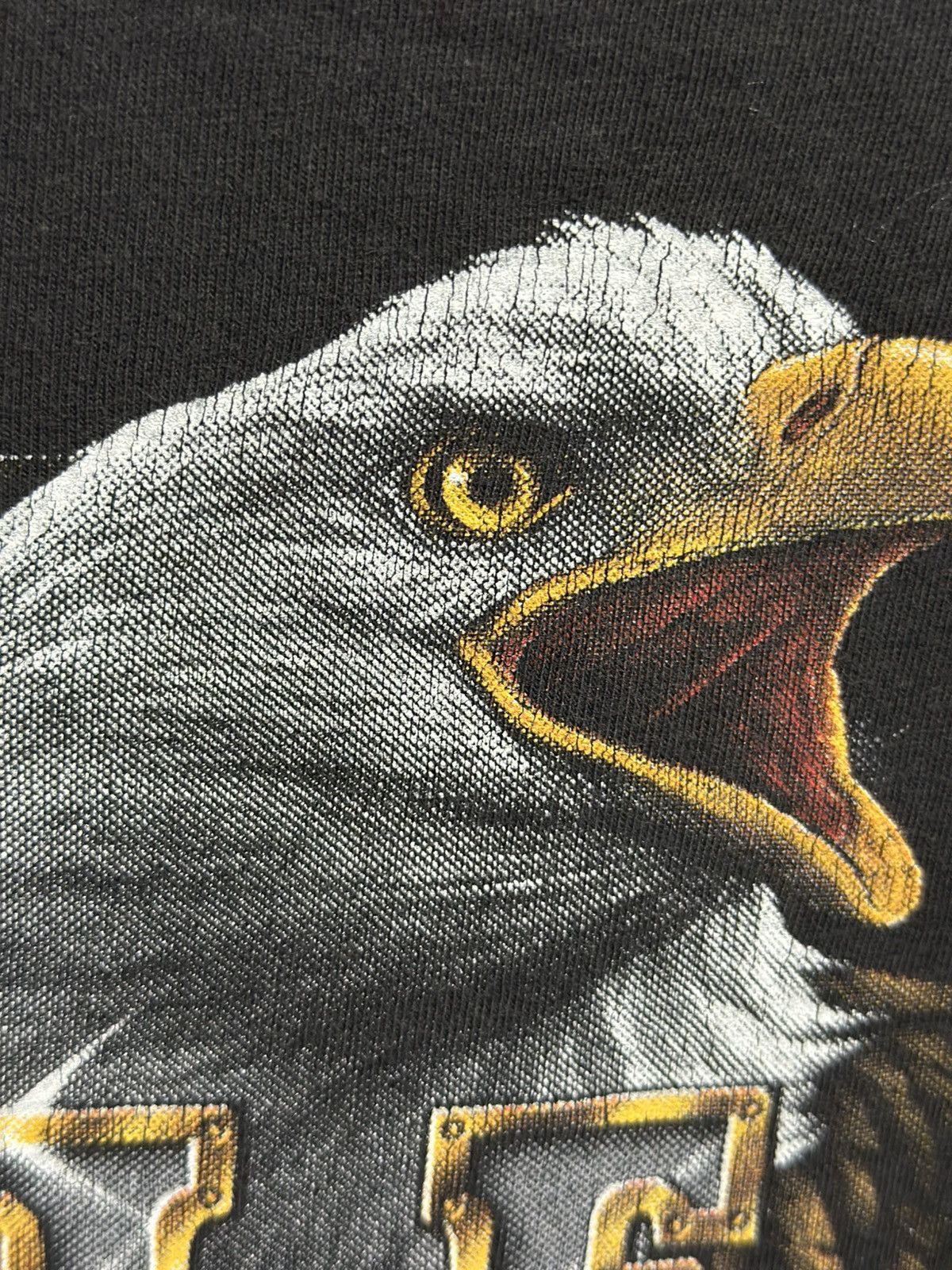 Vintage × West Coast Choppers Vintage Rock Eagle Proud Rider Biker Faded Tee Size US L / EU 52-54 / 3 - 7 Thumbnail