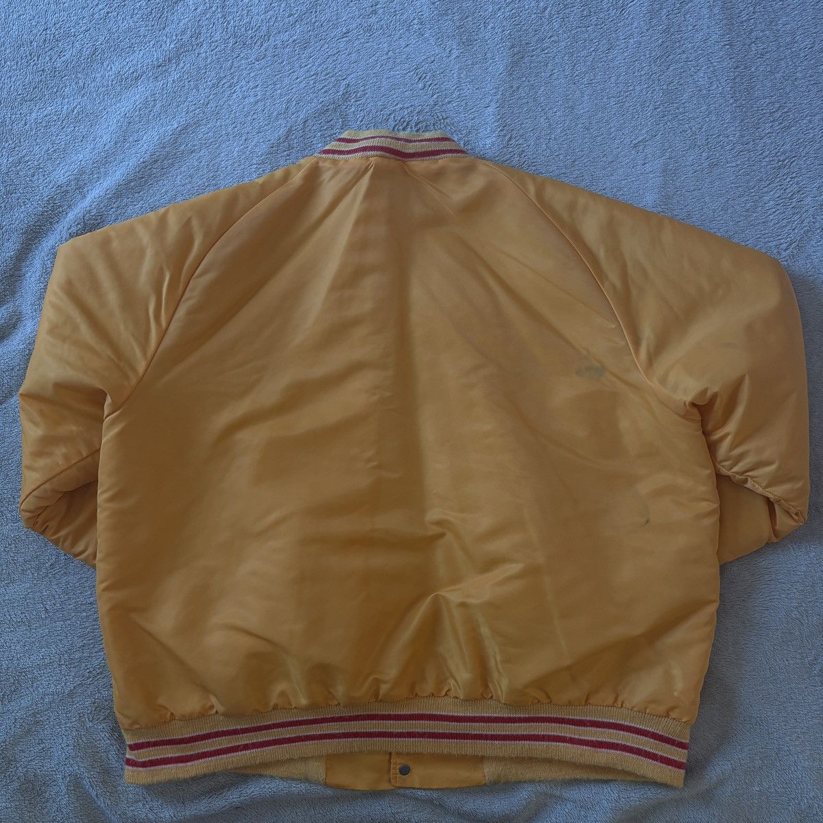 NFL Yellow/Red Vintage Buccaneers NFL Bomber Jacket Size US L / EU 52-54 / 3 - 4 Thumbnail